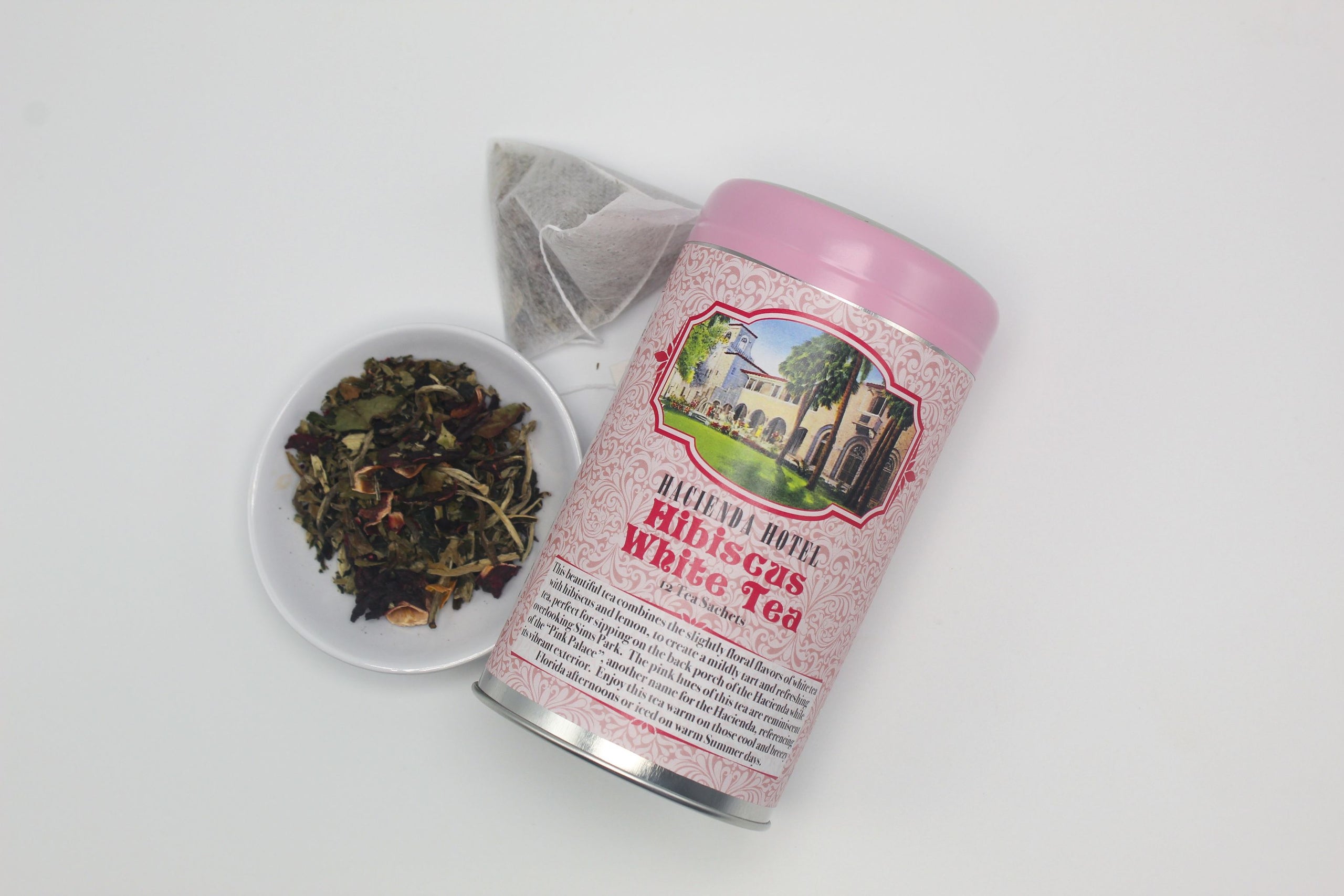 Hacienda Hotel Hibiscus White Tea Driftwood Tea Company